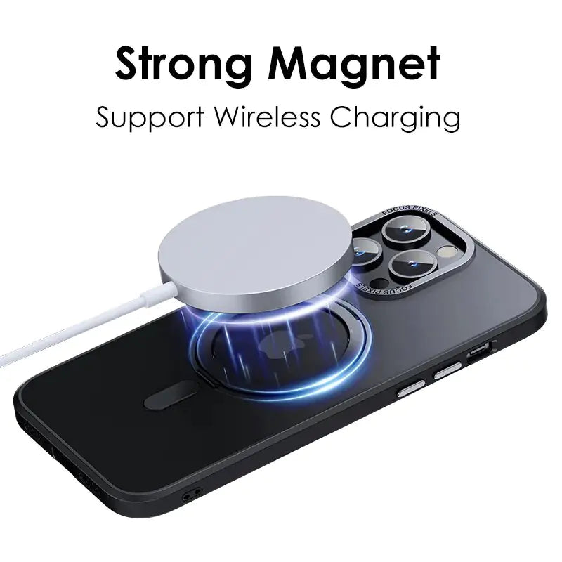 Magnetic Rotation Ring Stand Phone hoesje voor iPhone