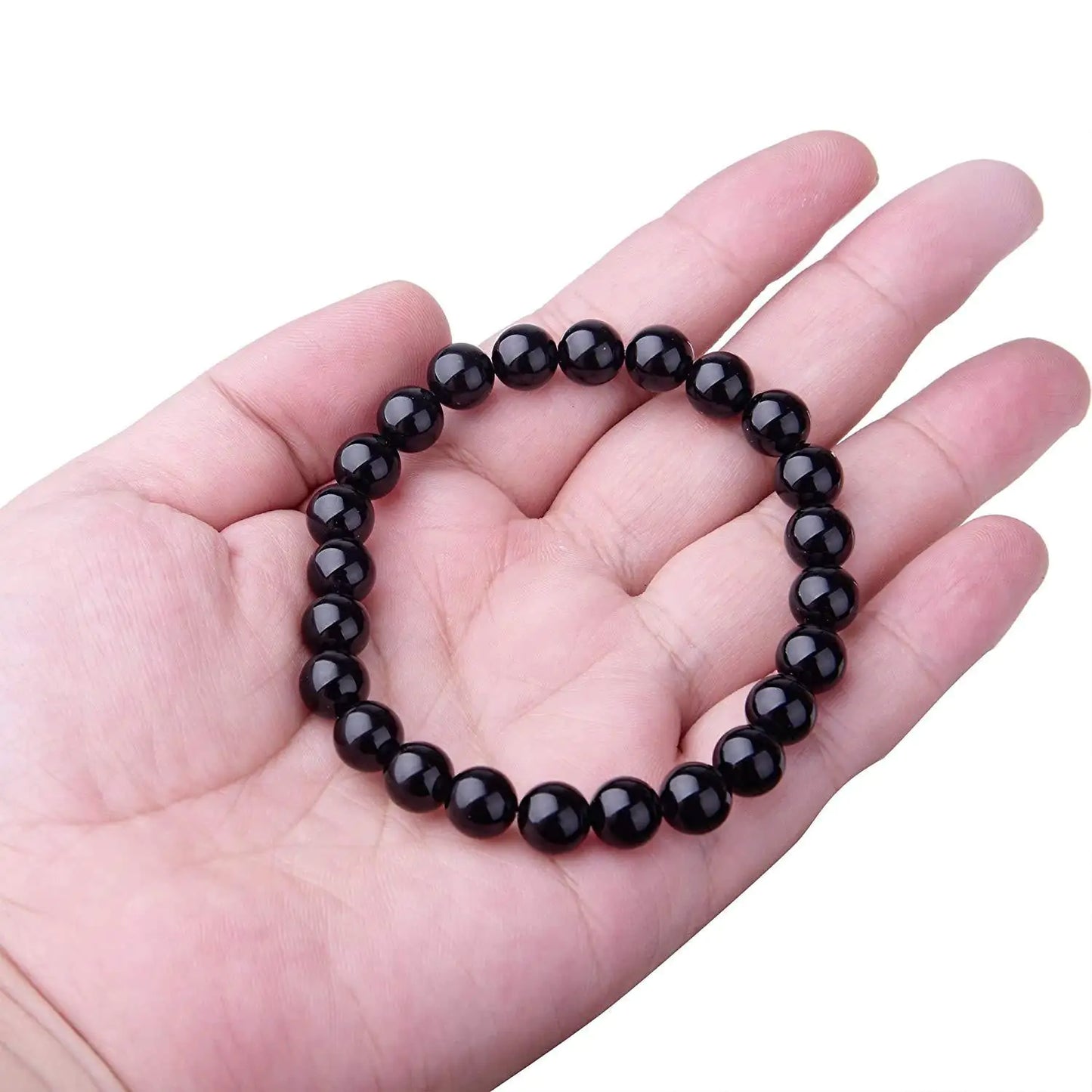 Armband aus schwarzem Onyx