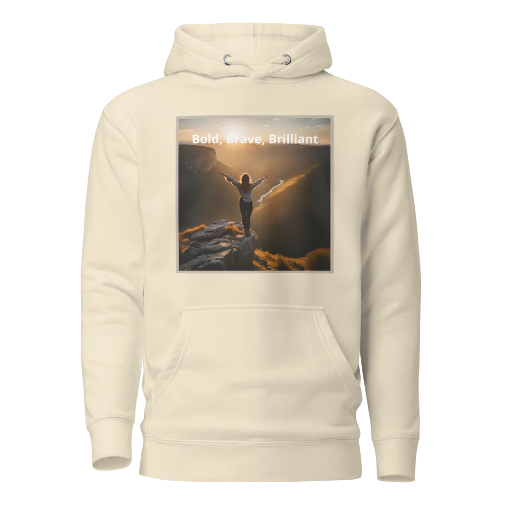 Tellon Unisex Premium Hoodie | Bold Brave Brilliant