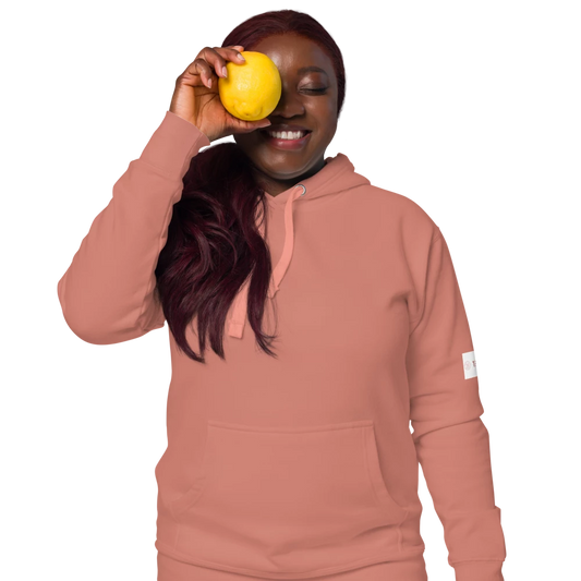 Tellon Unisex Premium Hoodie | Power in Progress text