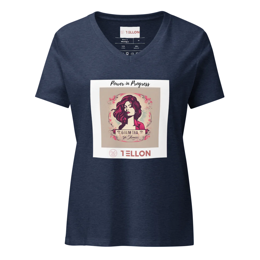 Tellon V-Neck T-Shirt | Power in Progress