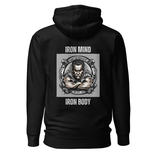 Tellon Unisex Premium Hoodie | Iron mind Iron Body