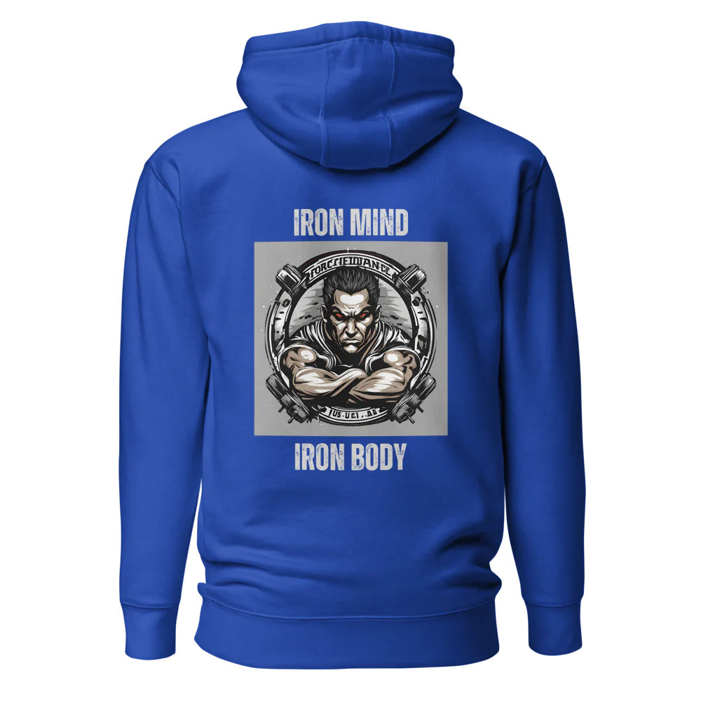 Tellon Unisex Premium Hoodie | Iron mind Iron Body