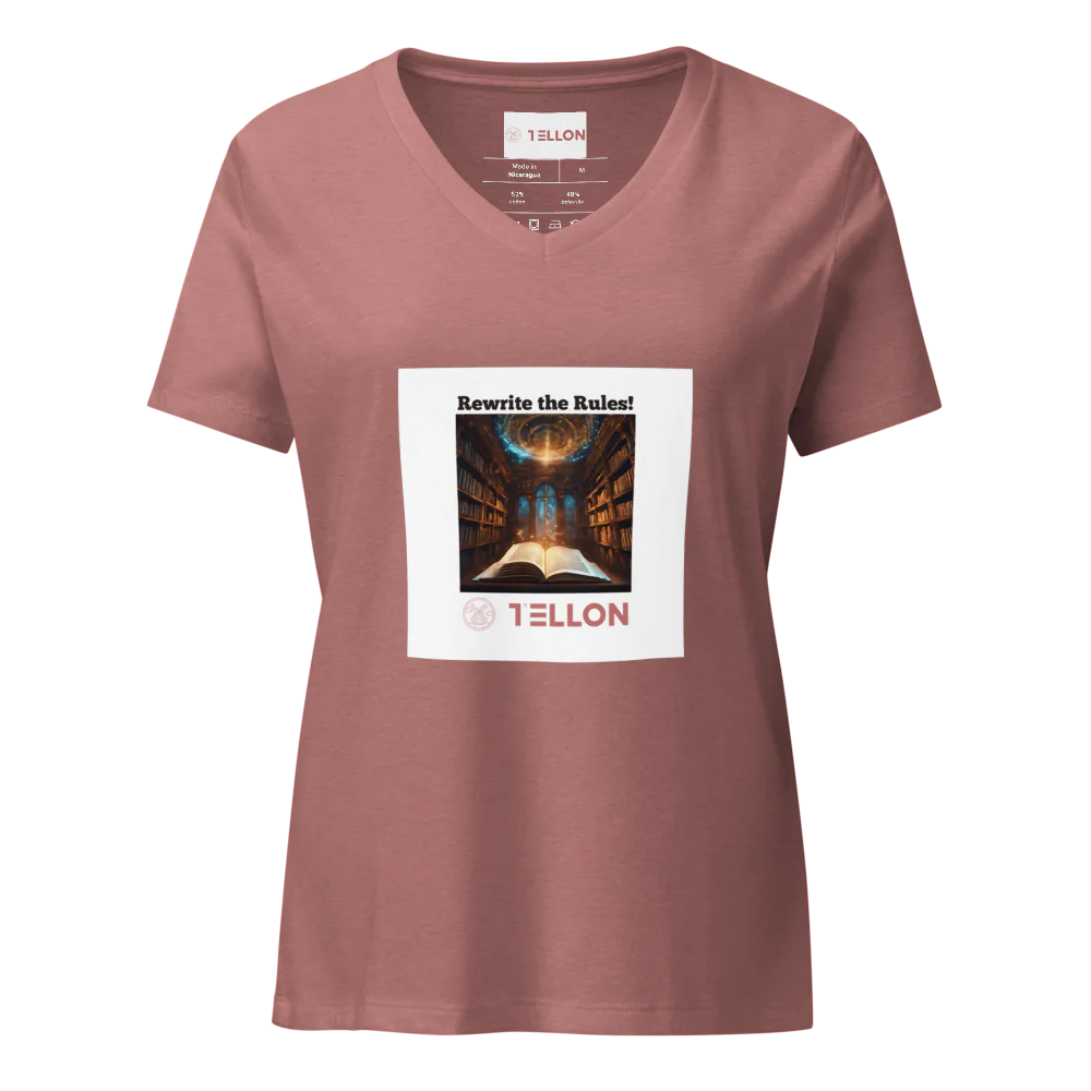 Tellon V-Neck T-Shirt | Rewrite the rules