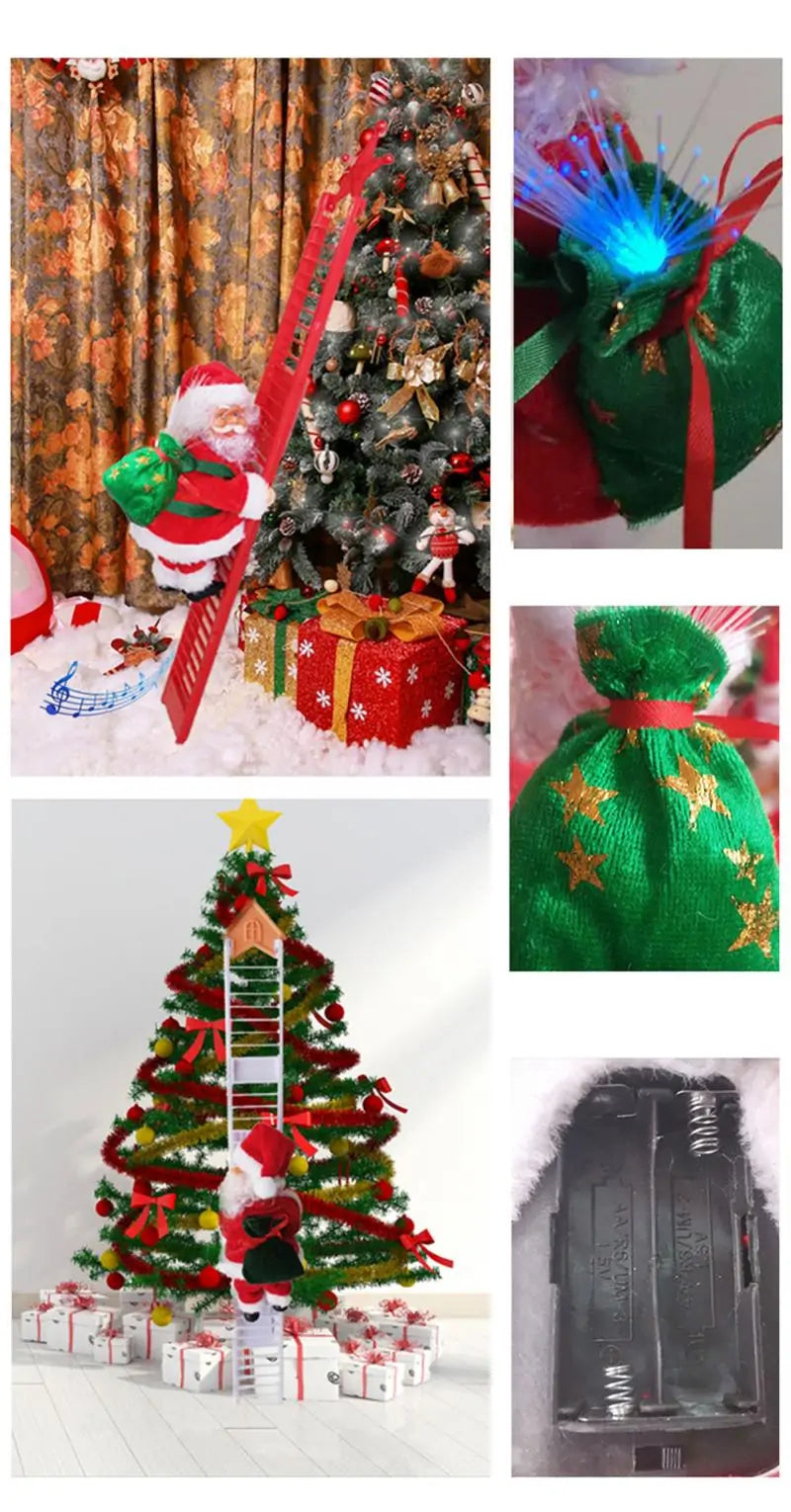 Klimmende Kerstman