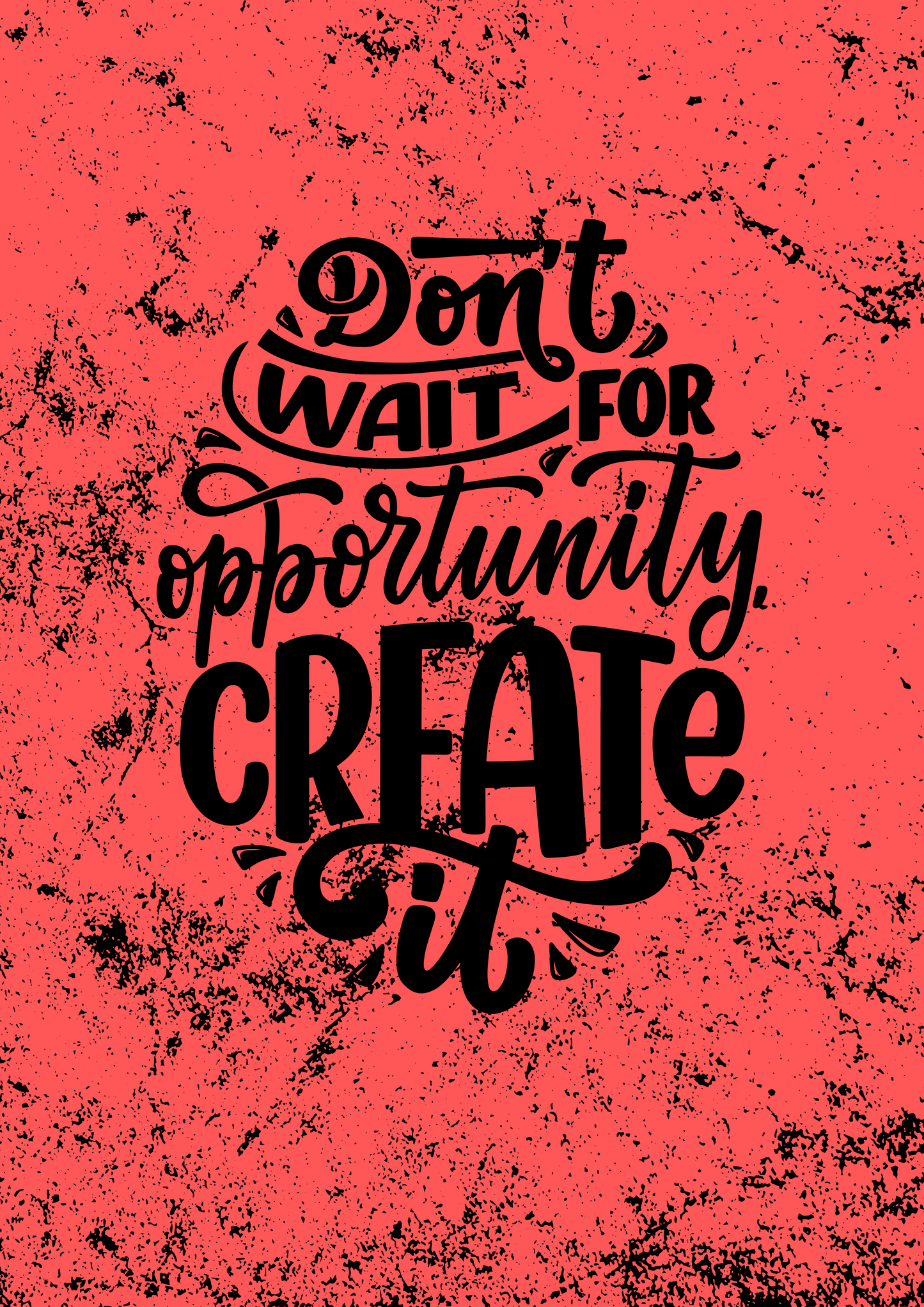 Don't wait Poster