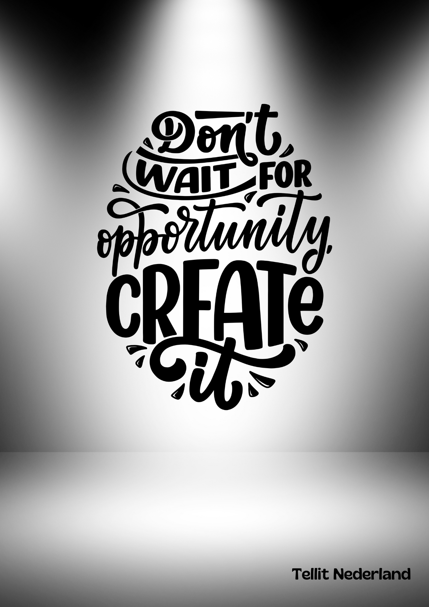 Don't wait Poster