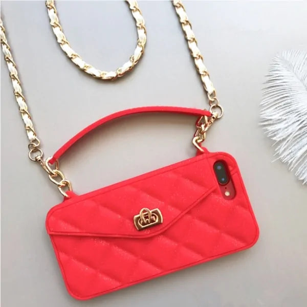 Crossbody portemonnee en telefoonhoes voor iPhone