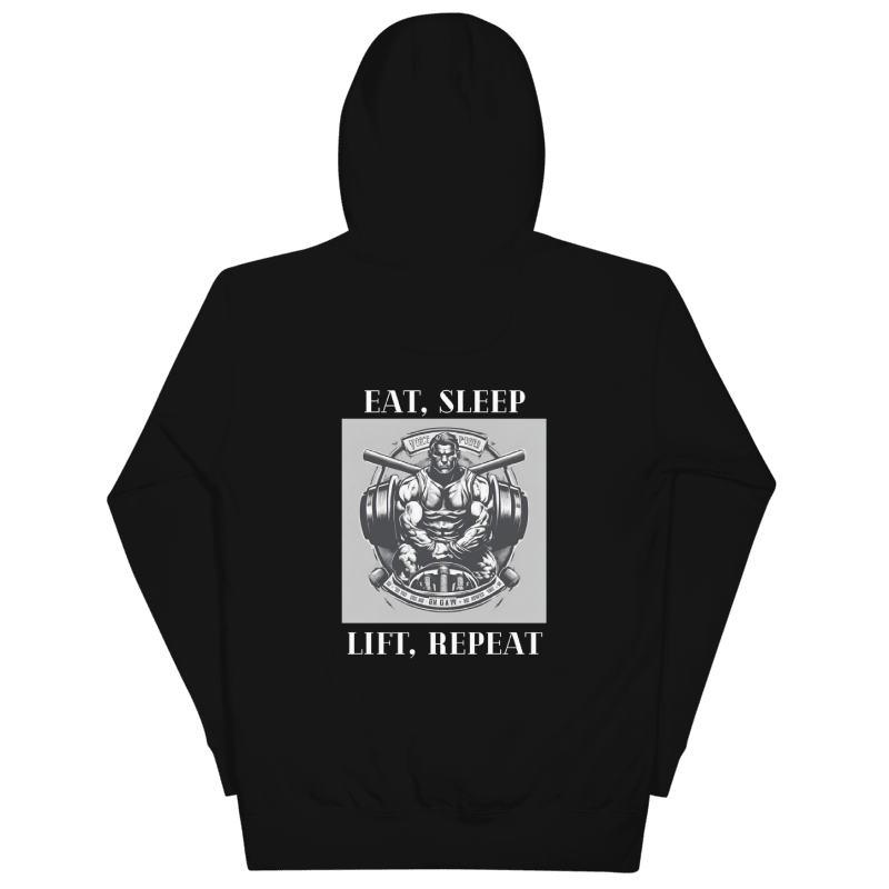 Tellon Unisex Premium Hoodie | Eat Sleep Lift Repeat