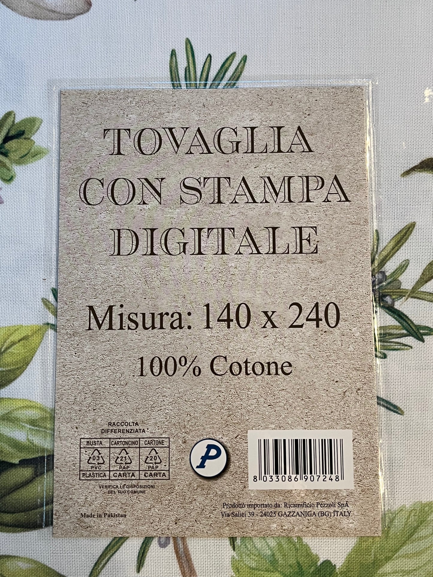 Tablecloth - Erbe Aromatiche