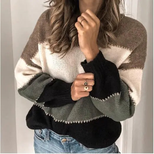 Daphne's Striped Sweater