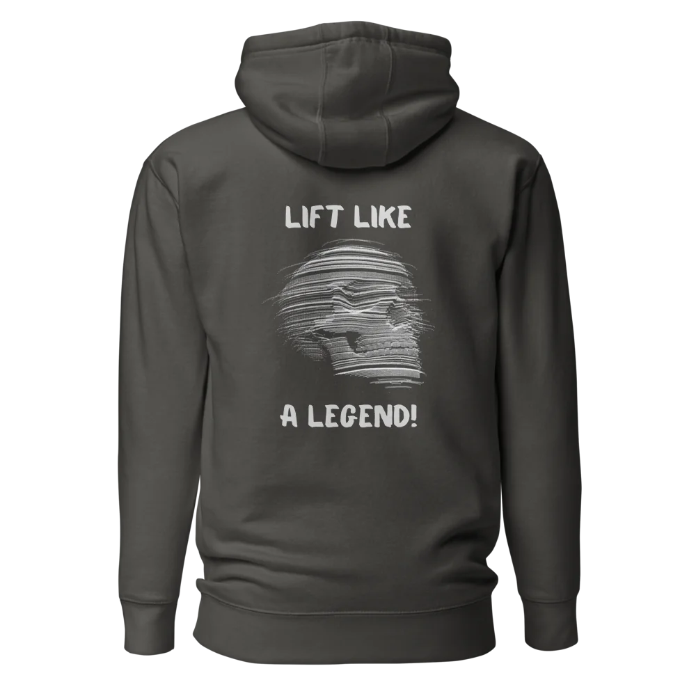 Tellon Unisex Premium Hoodie | Lift like a legend skull