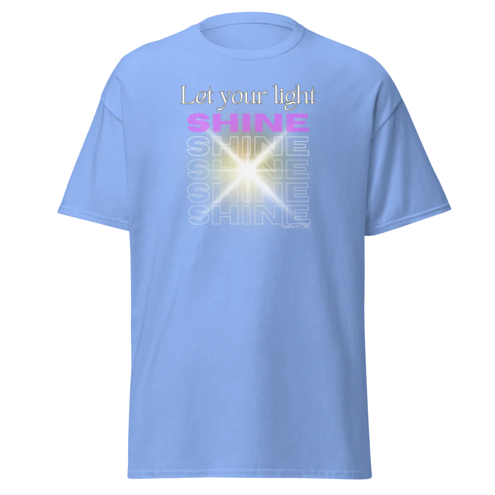 Tellon Unisex Classic Tee | Let your light