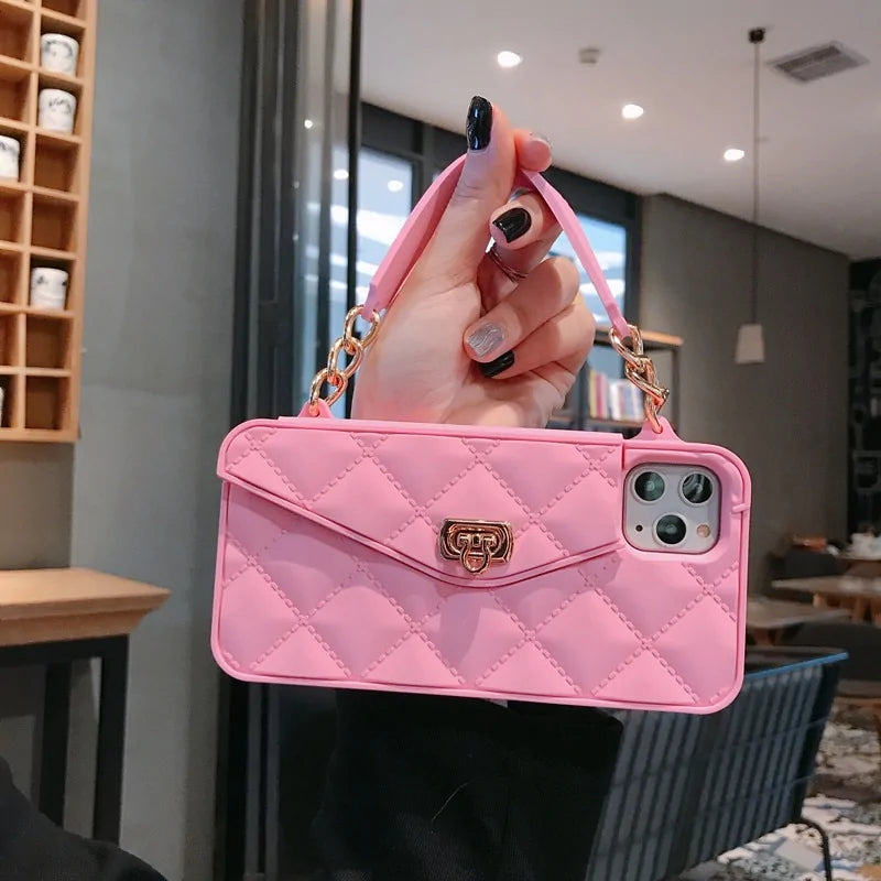 Crossbody portemonnee en telefoonhoes voor iPhone