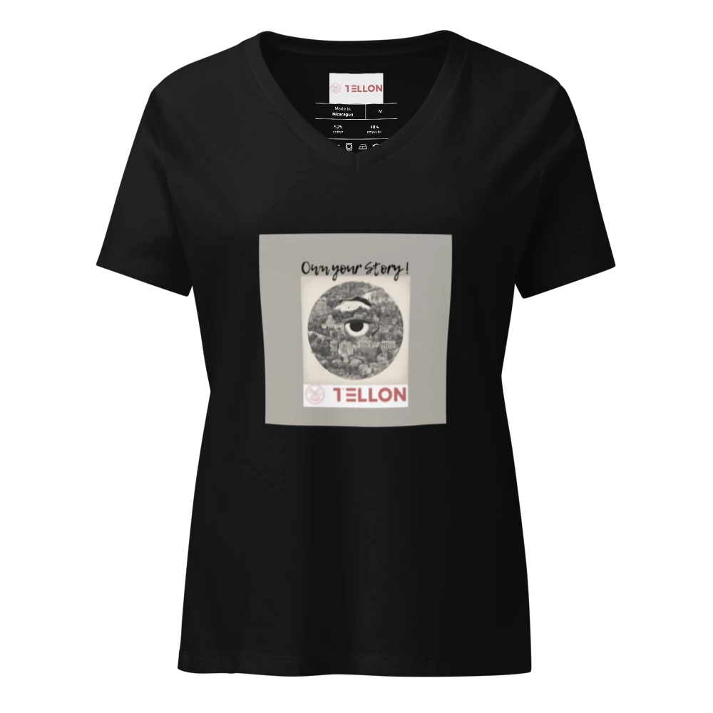 Tellon V-Neck T-Shirt | Own your Story