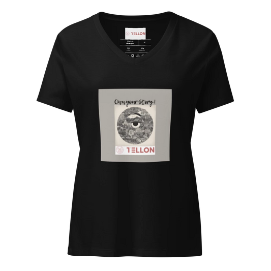 Tellon V-Neck T-Shirt | Own your Story