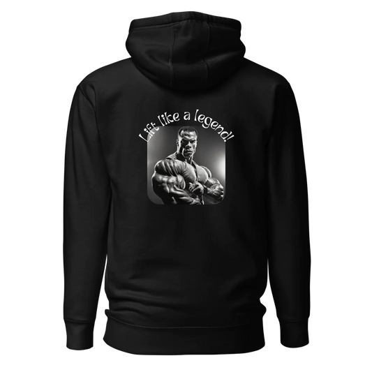 Tellon Unisex Premium Hoodie | Lift like a legend Kevin