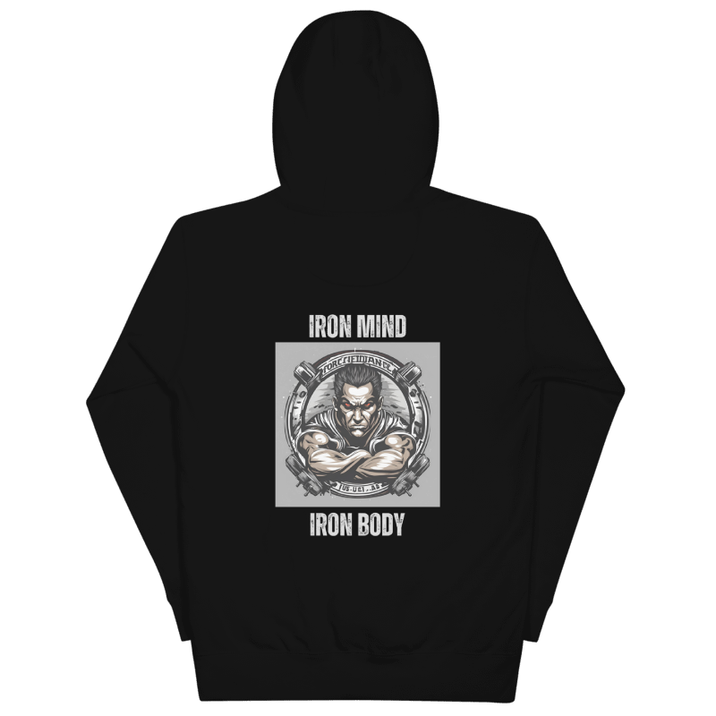 Tellon Unisex Premium Hoodie | Iron mind Iron Body