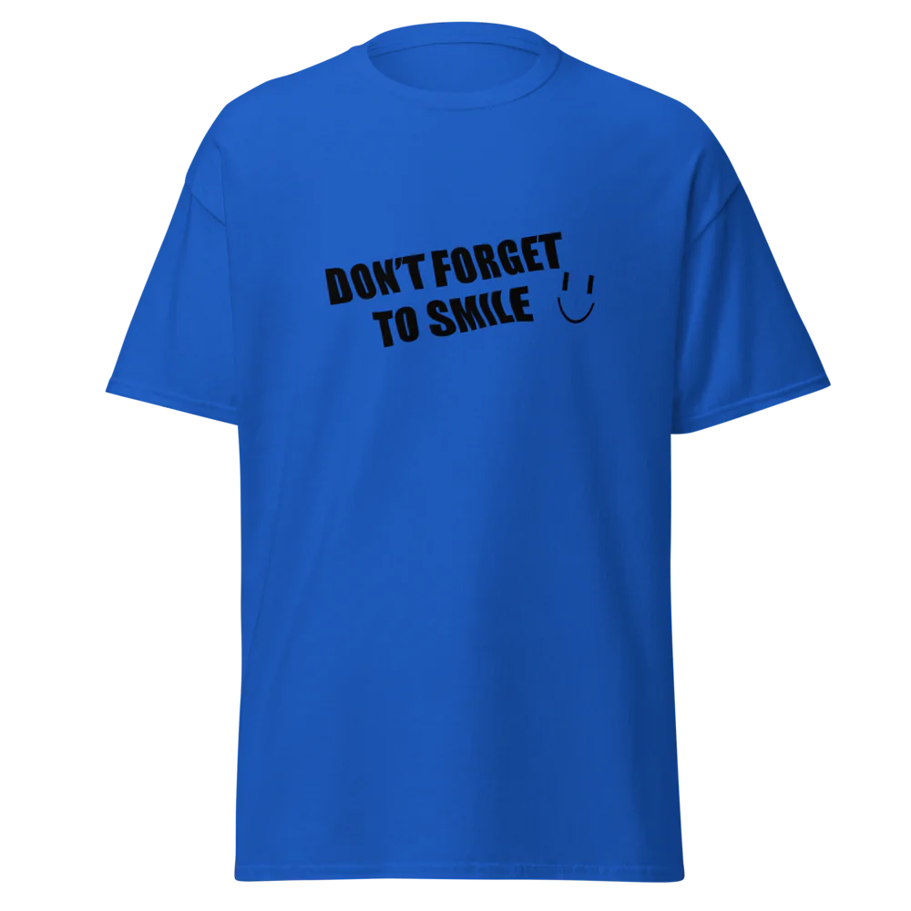Tellon Unisex Classic Tee | Smile zwart