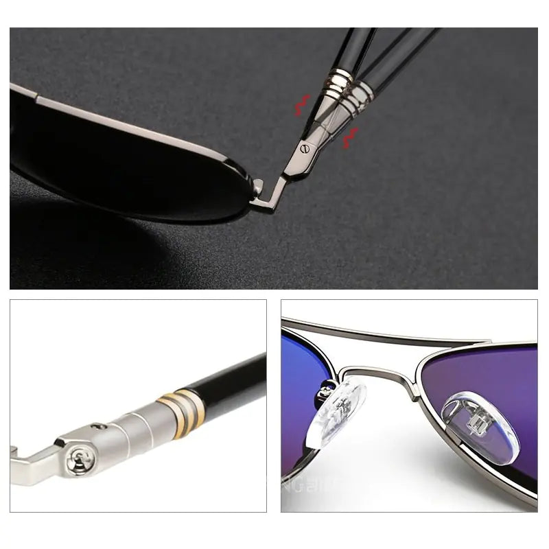 Luxuriöse polarisierte Sonnenbrille