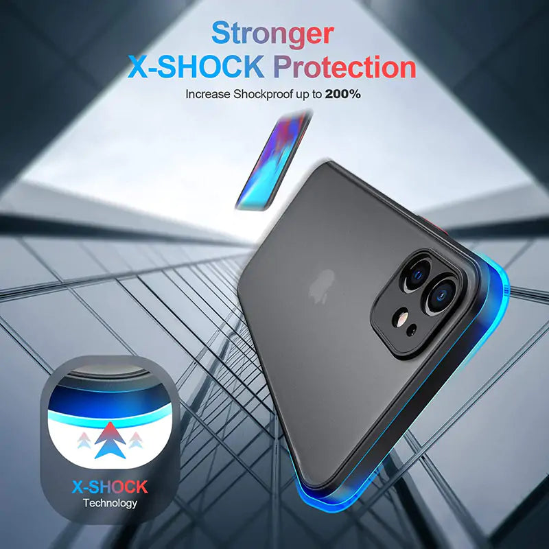 Shockproof helder hoesje voor iPhone
