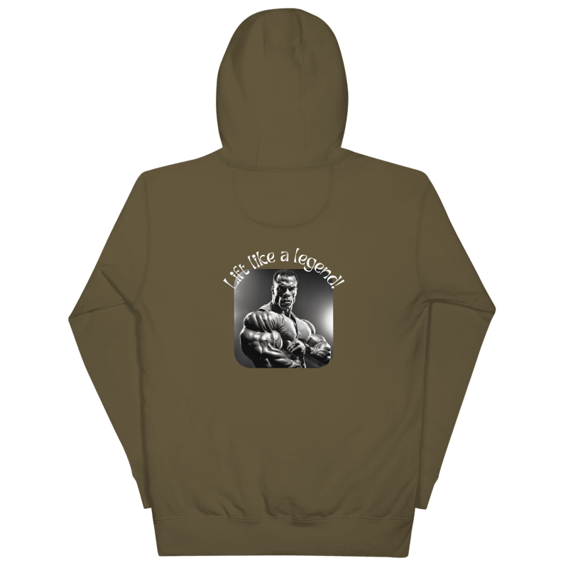 Tellon Unisex Premium Hoodie | Lift like a legend Kevin