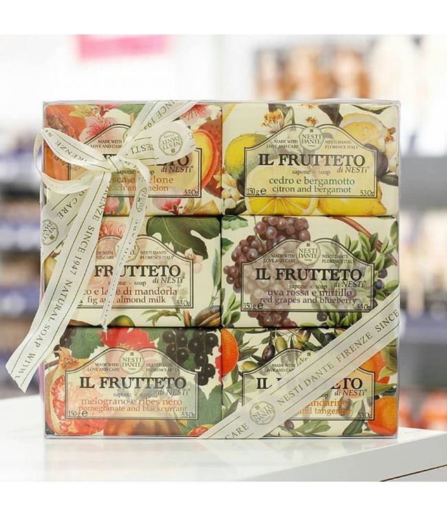 Coffret cadeau Nesti Dante Emozioni 6 savons 150 g - Livraison gratuite