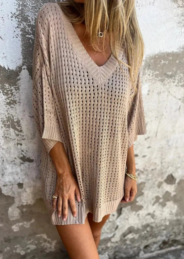 Isabella's Knitted Beach Shirt