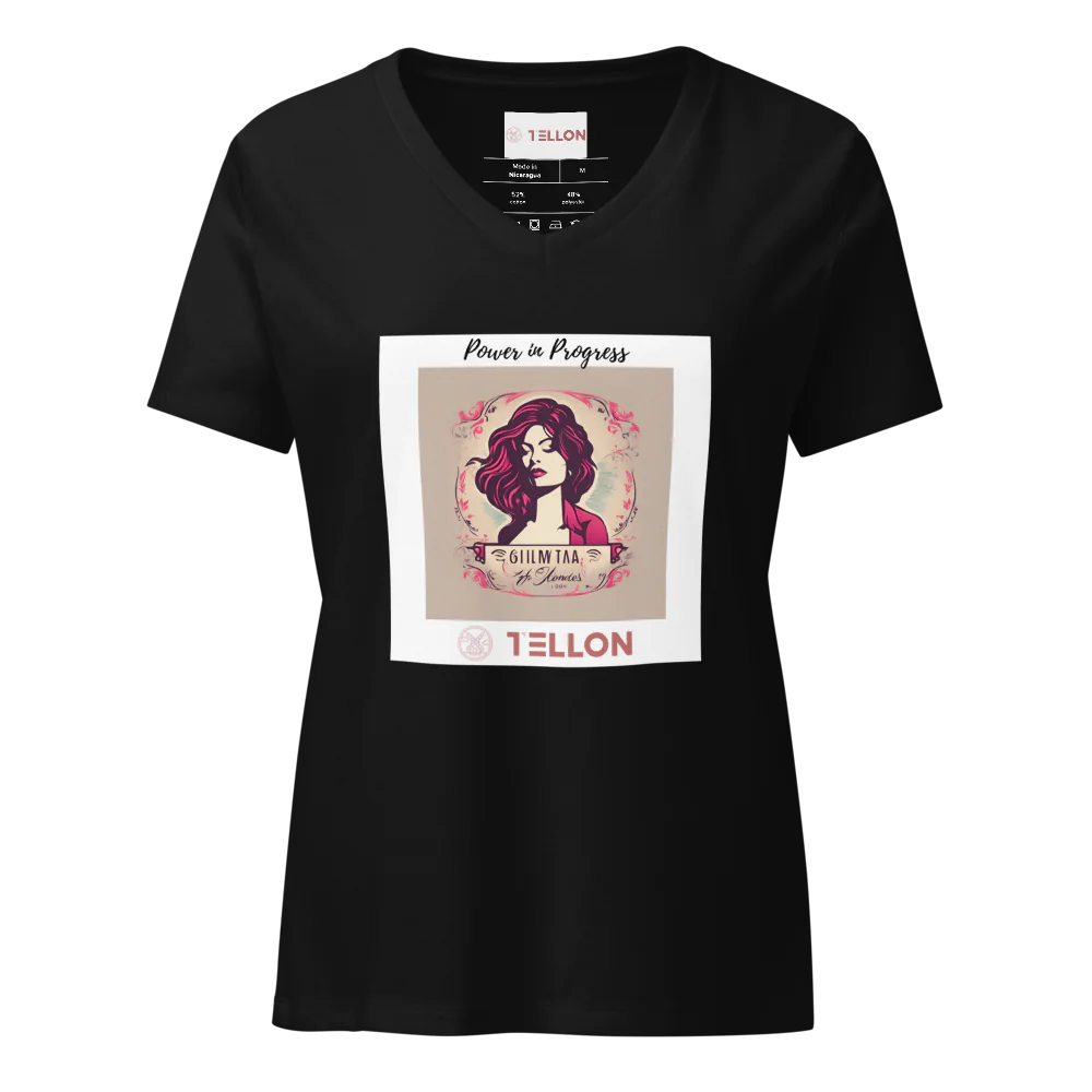 Tellon V-Neck T-Shirt | Power in Progress