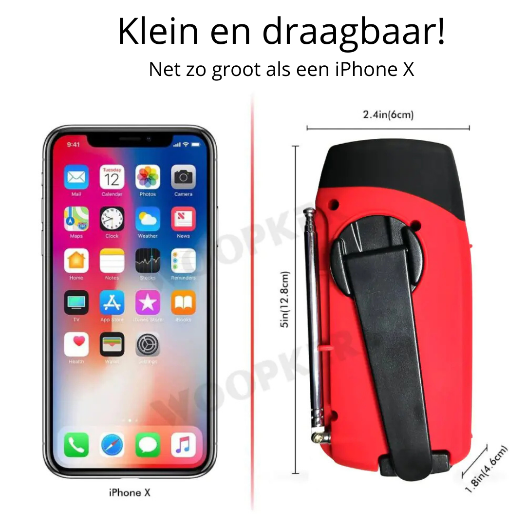 SolarGuard Emergency Radio & Flashlight