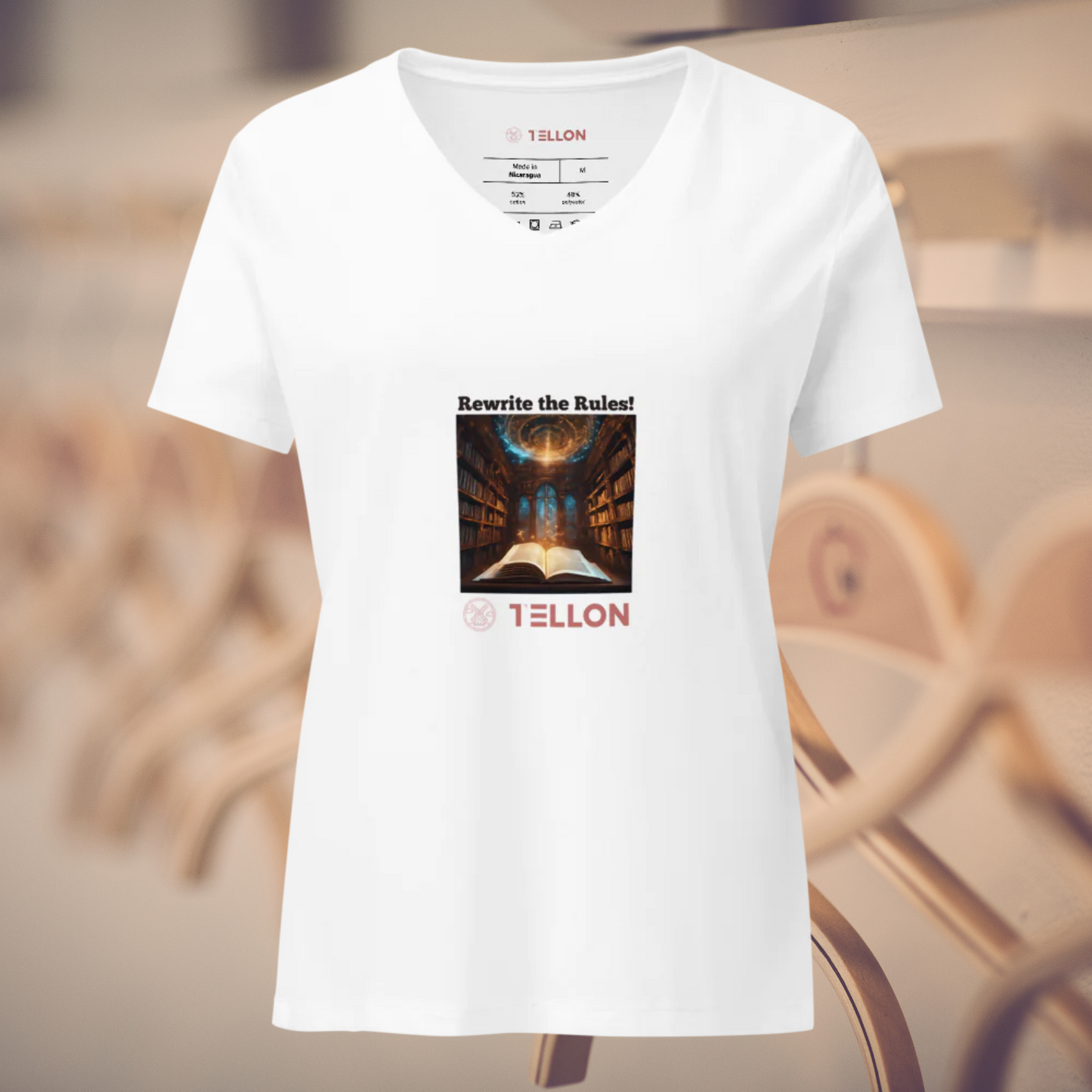 Tellon V-Neck T-Shirt | Rewrite the rules