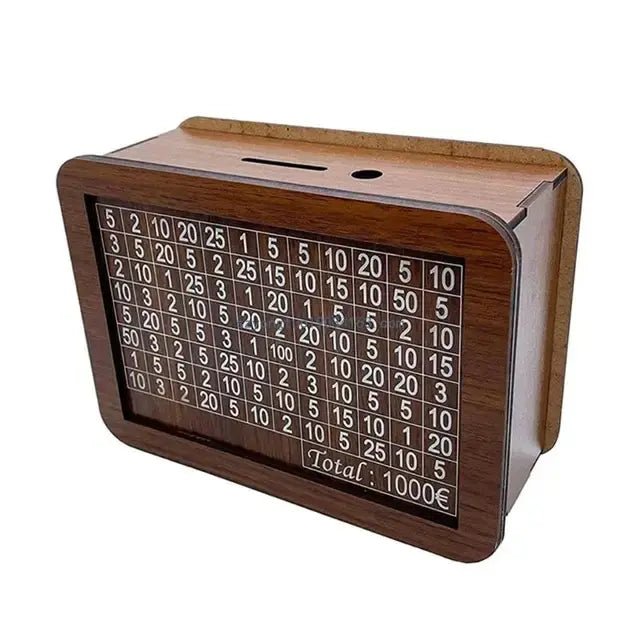 Spardose aus Holz