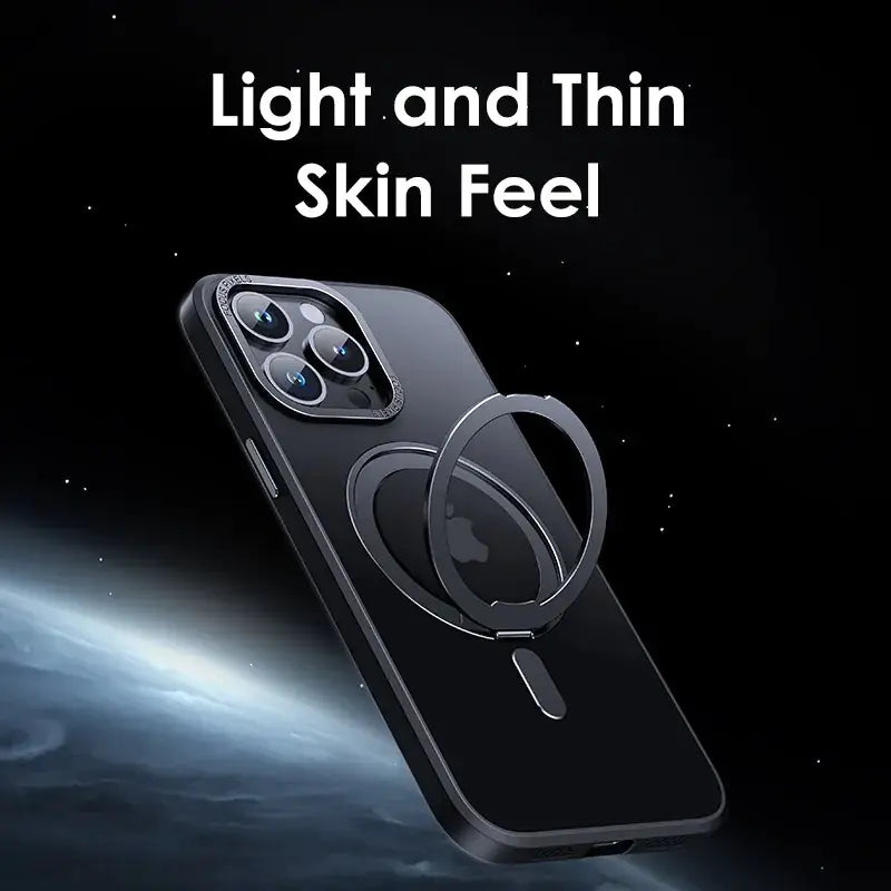 Magnetic Rotation Ring Stand Phone hoesje voor iPhone