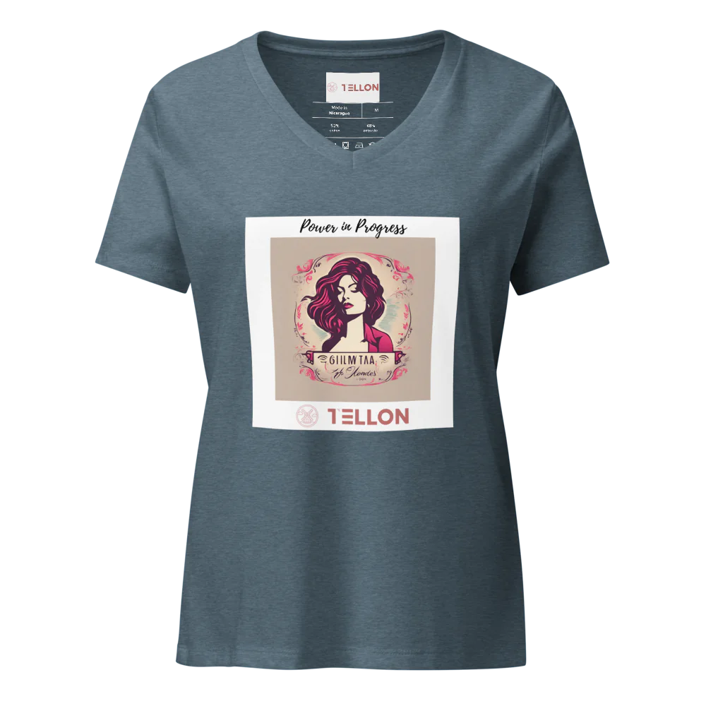 Tellon V-Neck T-Shirt | Power in Progress
