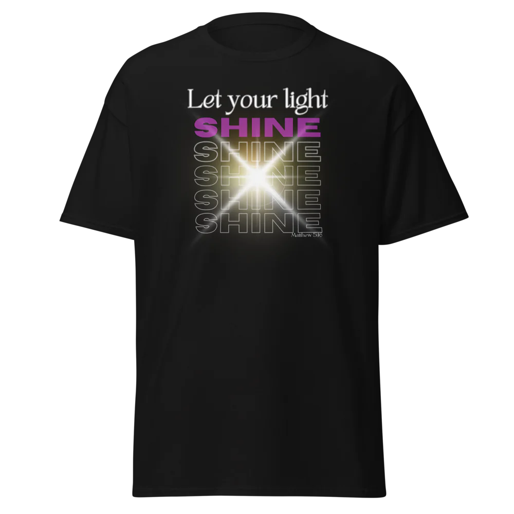Tellon Unisex Classic Tee | Let your light