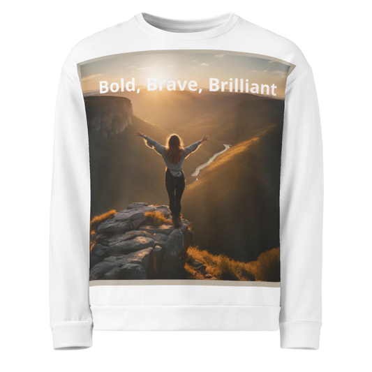Tellon Unisex Sweatshirt | Bold Brave Brilliant