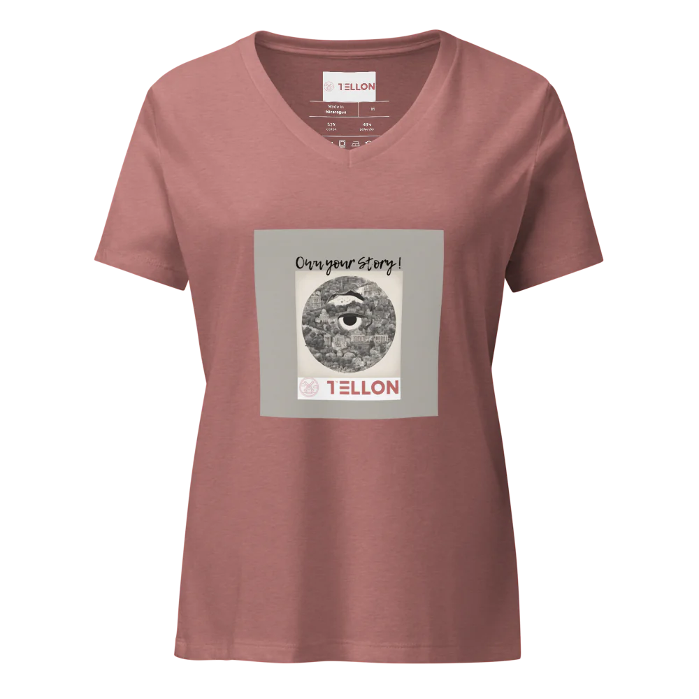 Tellon V-Neck T-Shirt | Own your Story