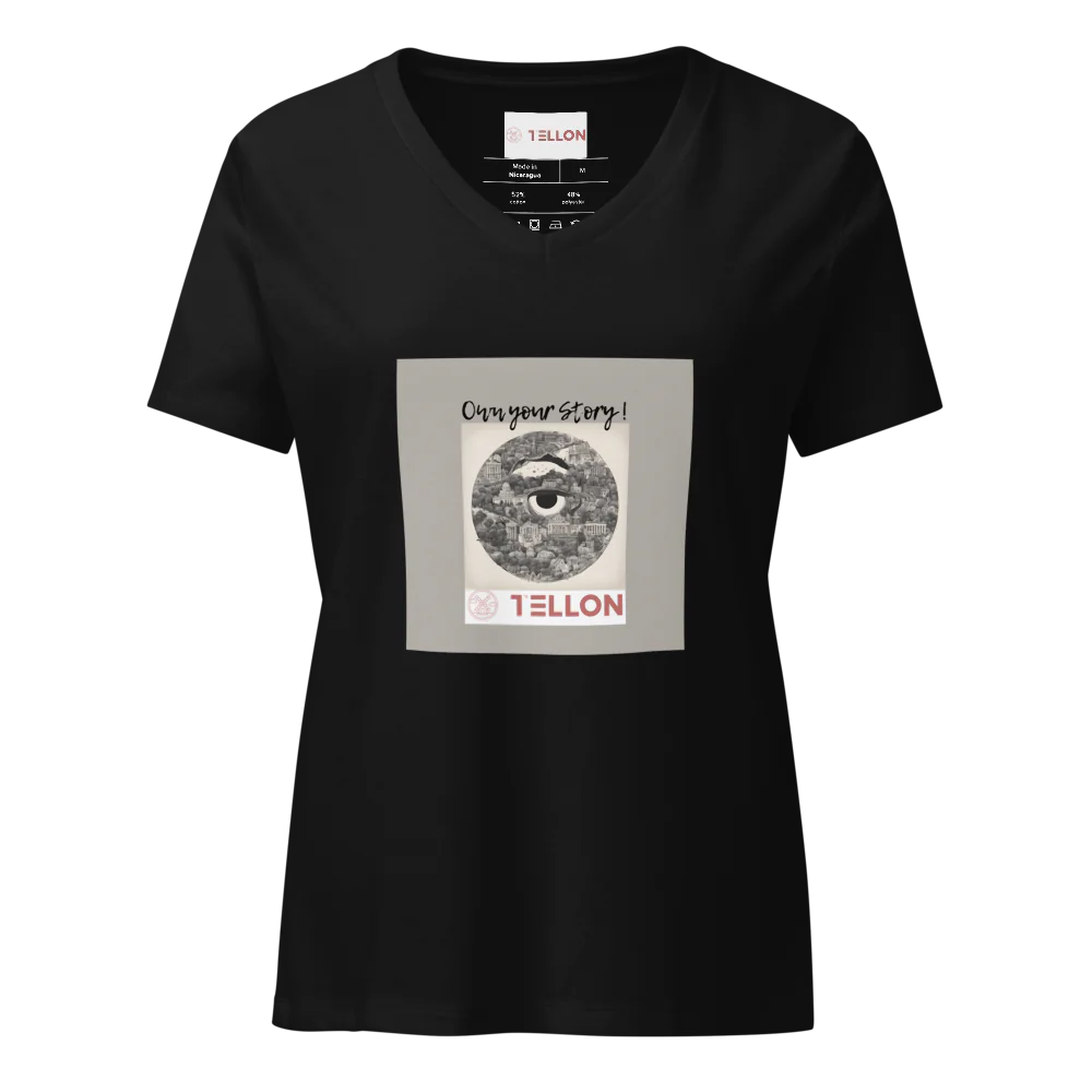 Tellon V-Neck T-Shirt | Own your Story