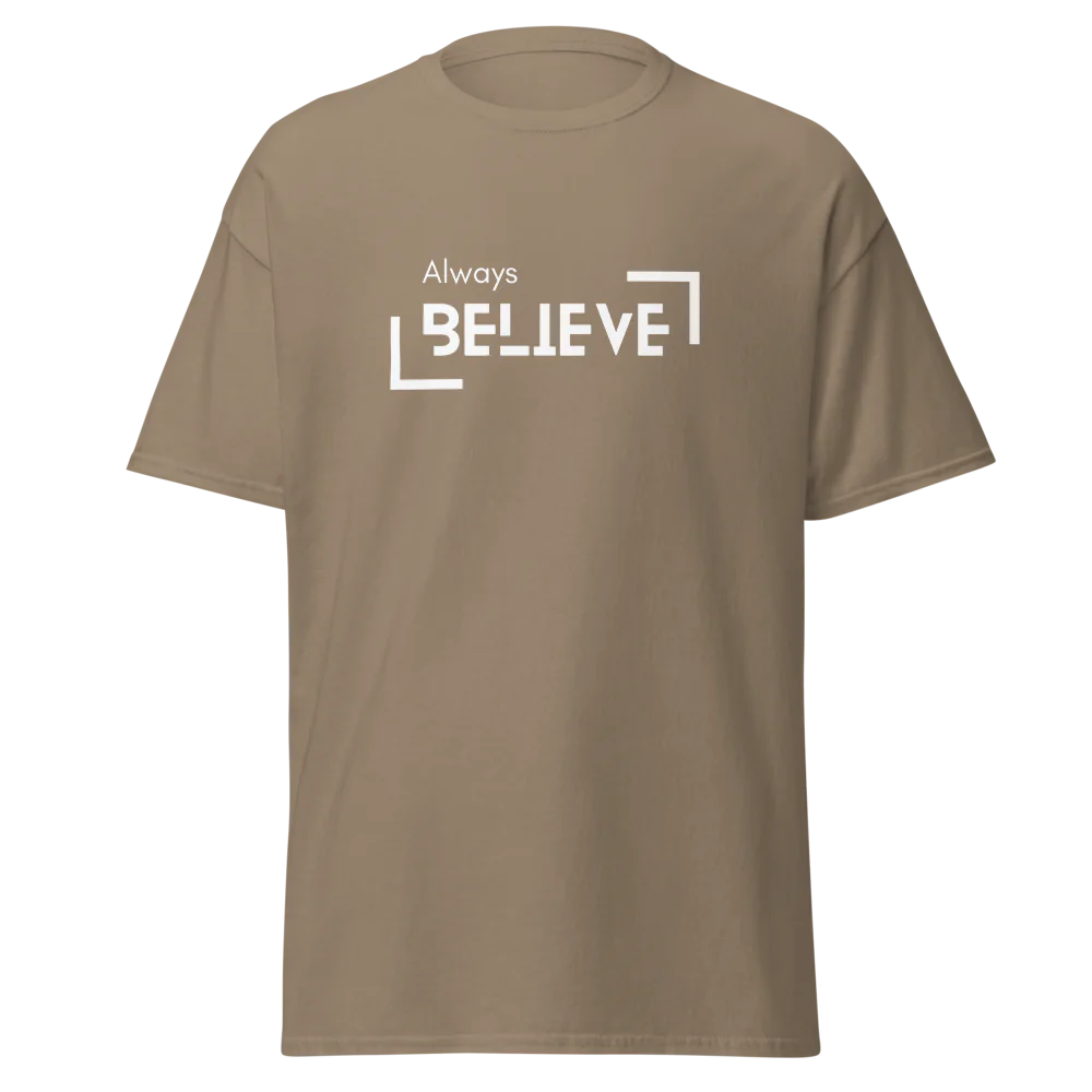 Tellon Unisex Classic Tee | Always believe