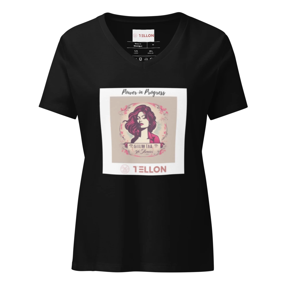 Tellon V-Neck T-Shirt | Power in Progress