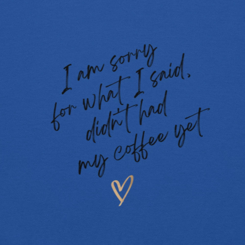 Tellon Unisex Heavy Blend Hoodie | I am sorry