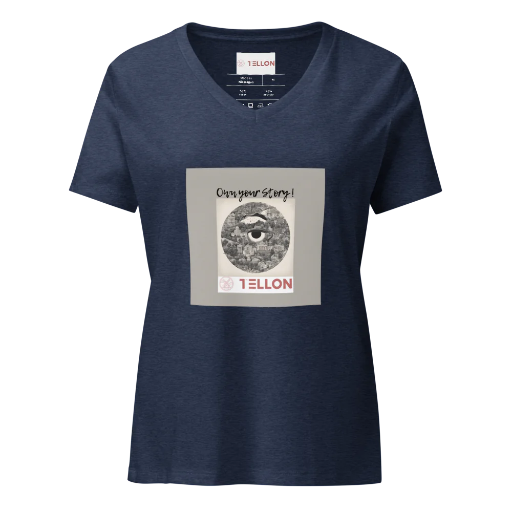 Tellon V-Neck T-Shirt | Own your Story