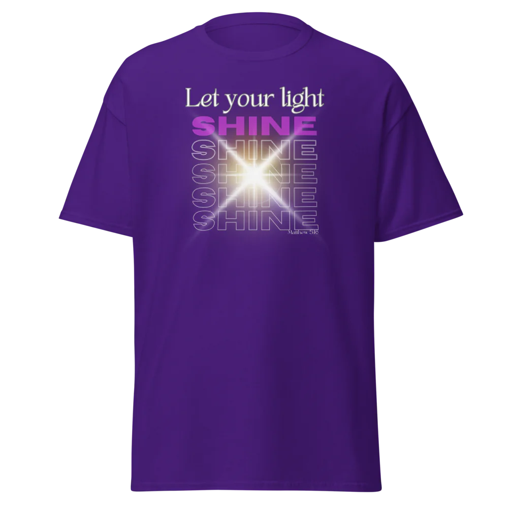 Tellon Unisex Classic Tee | Let your light