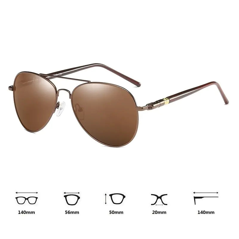 Luxuriöse polarisierte Sonnenbrille