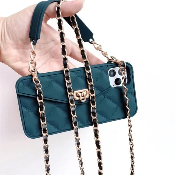 Crossbody portemonnee en telefoonhoes voor iPhone