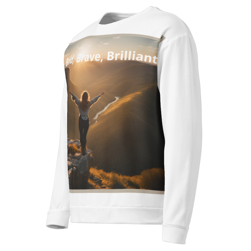 Tellon Unisex Sweatshirt | Bold Brave Brilliant