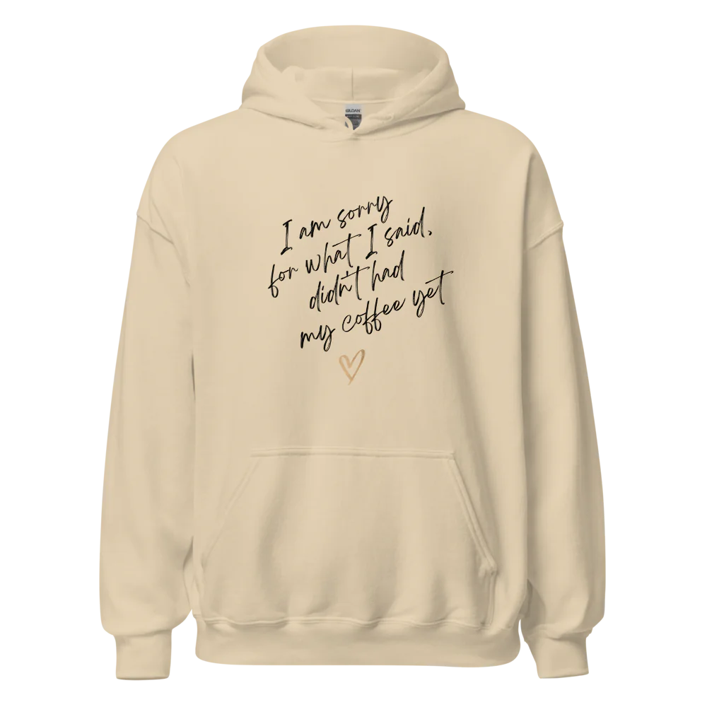 Tellon Unisex Heavy Blend Hoodie | I am sorry