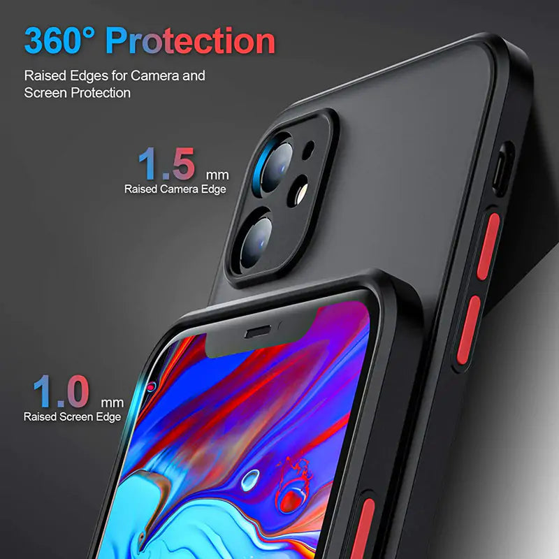 Shockproof helder hoesje voor iPhone