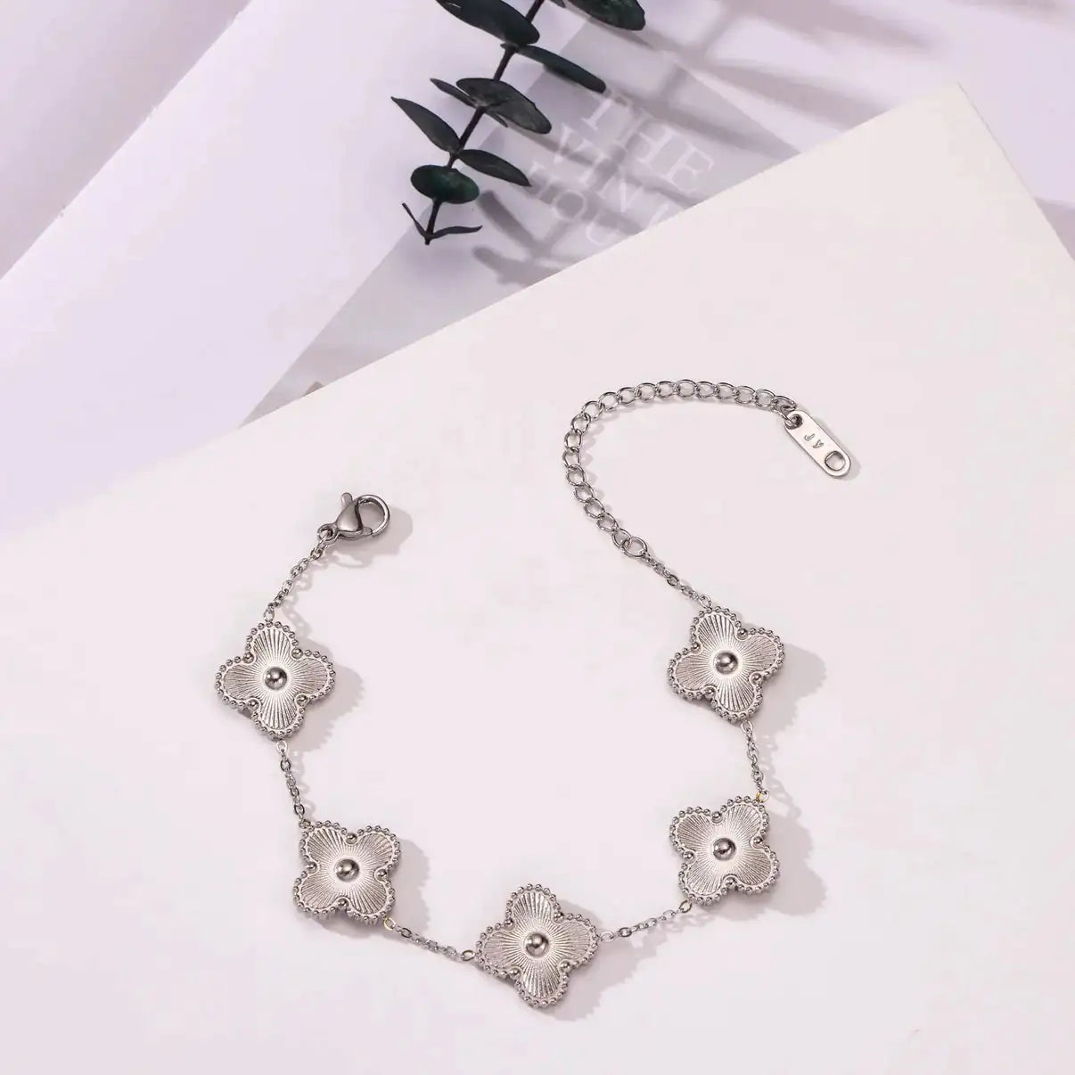 Fleava™ Kleeblatt-Armband