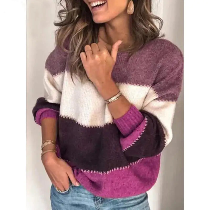 Daphne's Striped Sweater